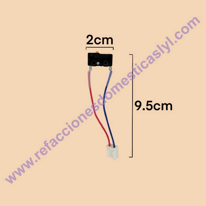 MICRO SWITCH BOILER DE PASO CON ARNES 2 CABLES